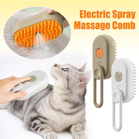 brosse  pour chien et chat  Équipé d'un vaporisateur électrique