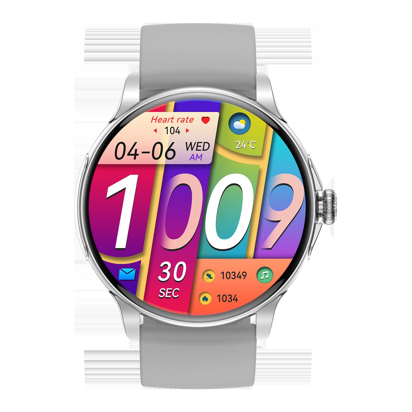 Montre de sport étanche pour surveillance de la glycémie Smart Call Bluetooth Hk49, fréquence cardiaque, surveillance de la glycémie