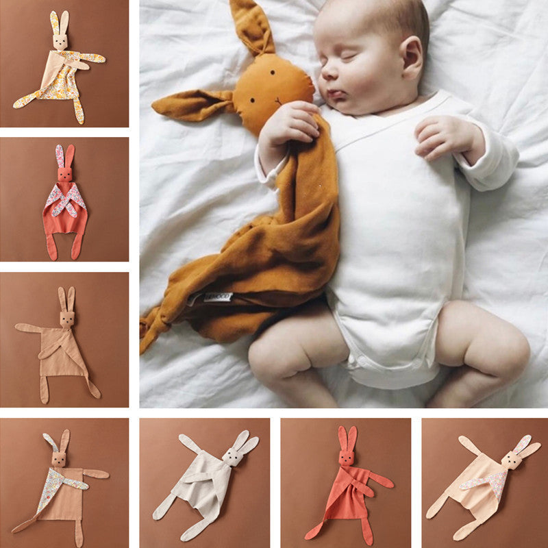 Doudou pour bébé compagnon serviette