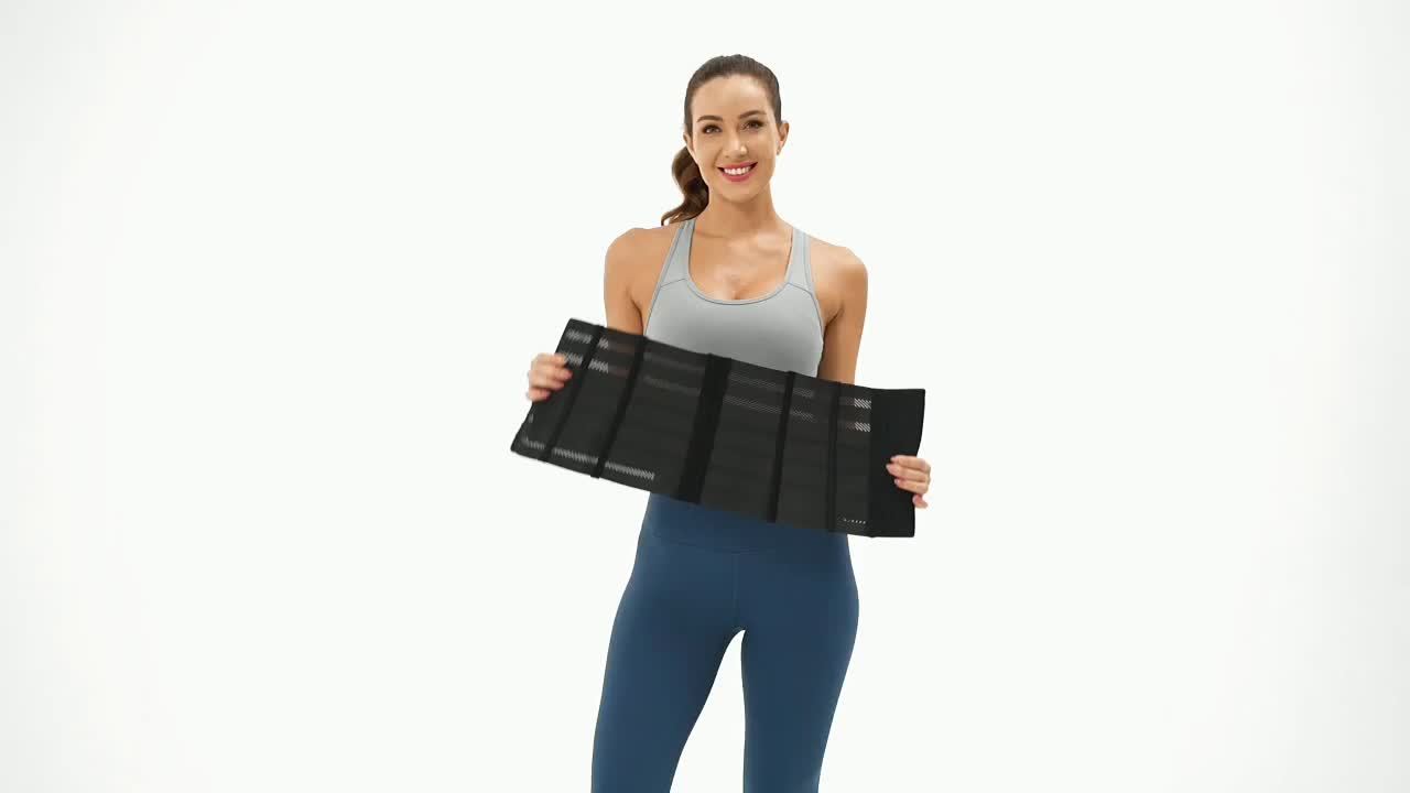 Corset de taille respirant conçu pour un contrôle moyen et une meilleure posture