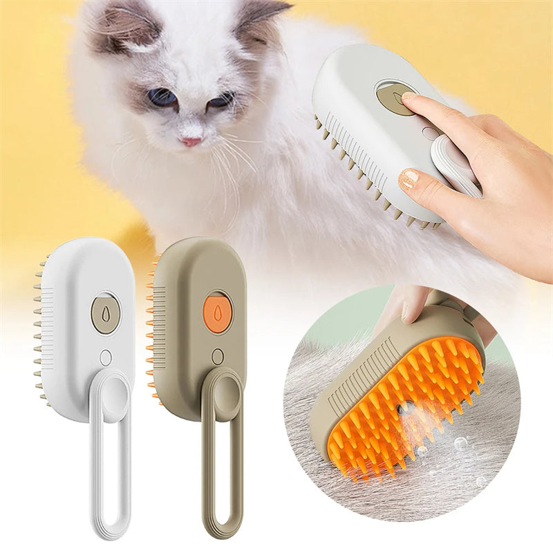 brosse  pour chien et chat  Équipé d'un vaporisateur électrique