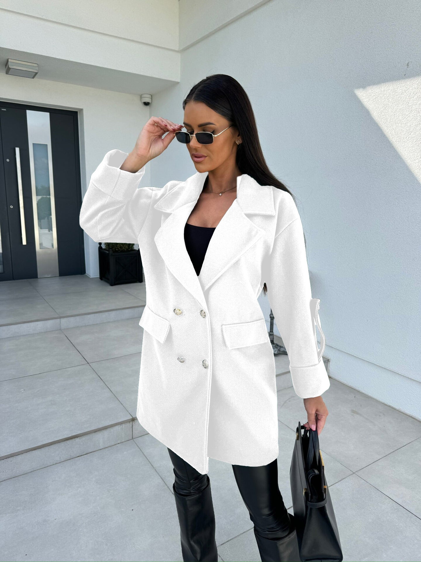Manteau en laine pour femmes