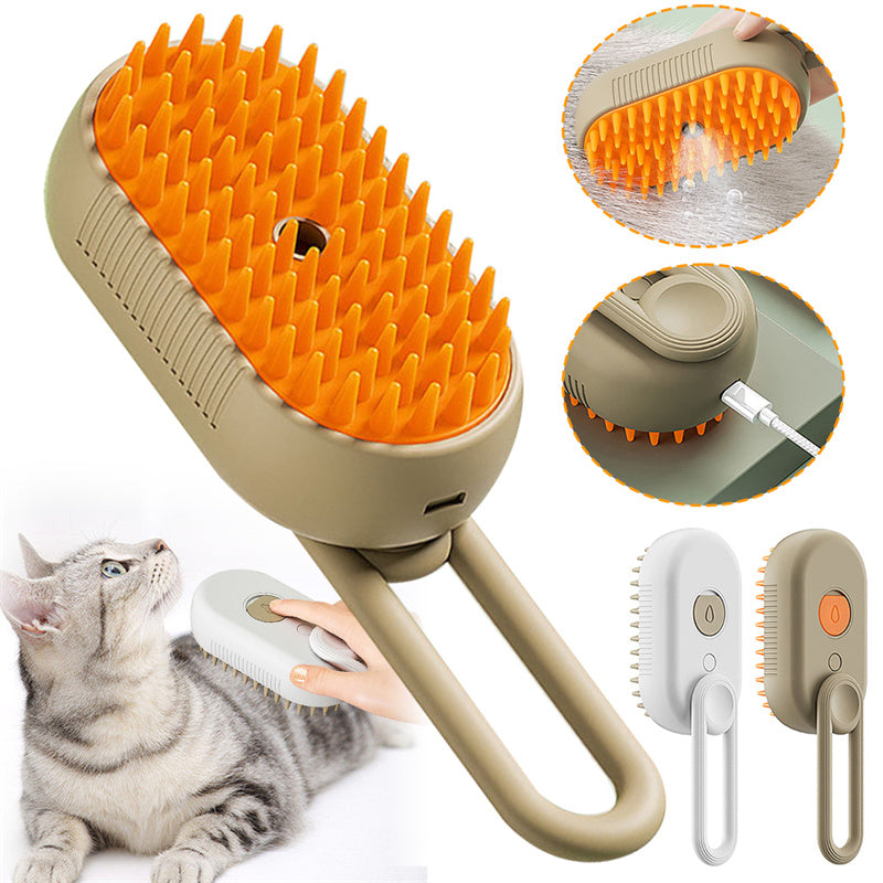 brosse  pour chien et chat  Équipé d'un vaporisateur électrique