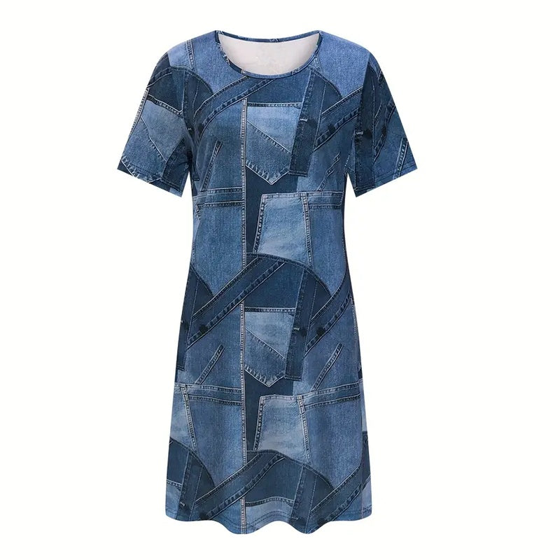 Robe en denim pour femmes