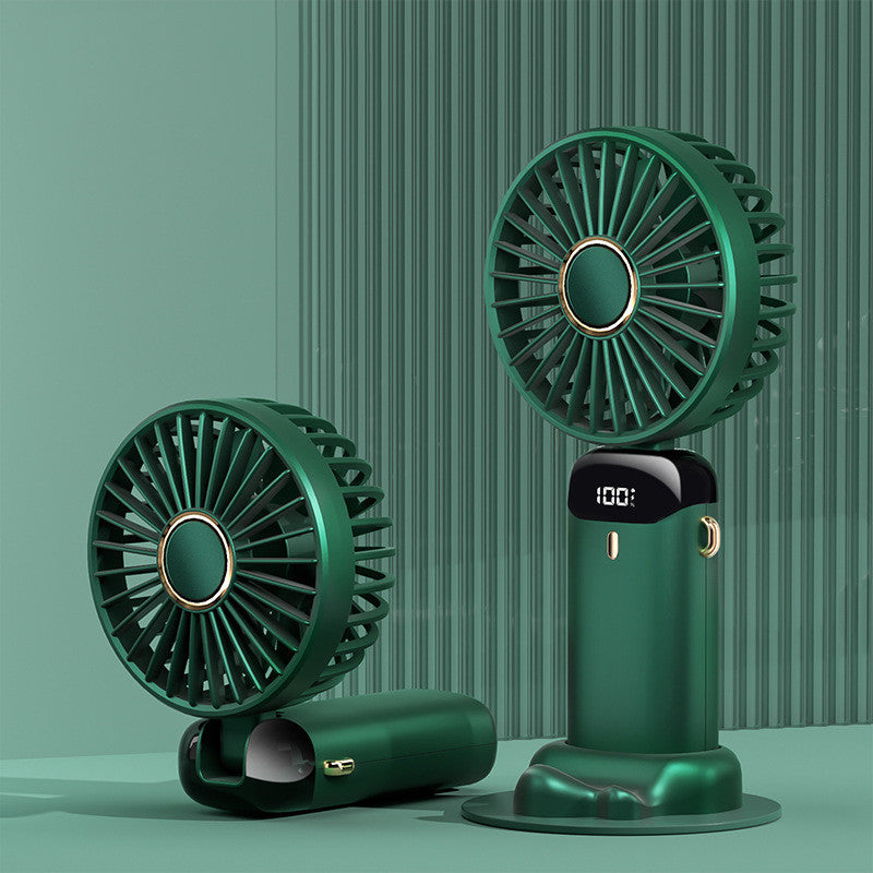 Ventilateur portatif Mini  Affichage Numérique chargeur usb