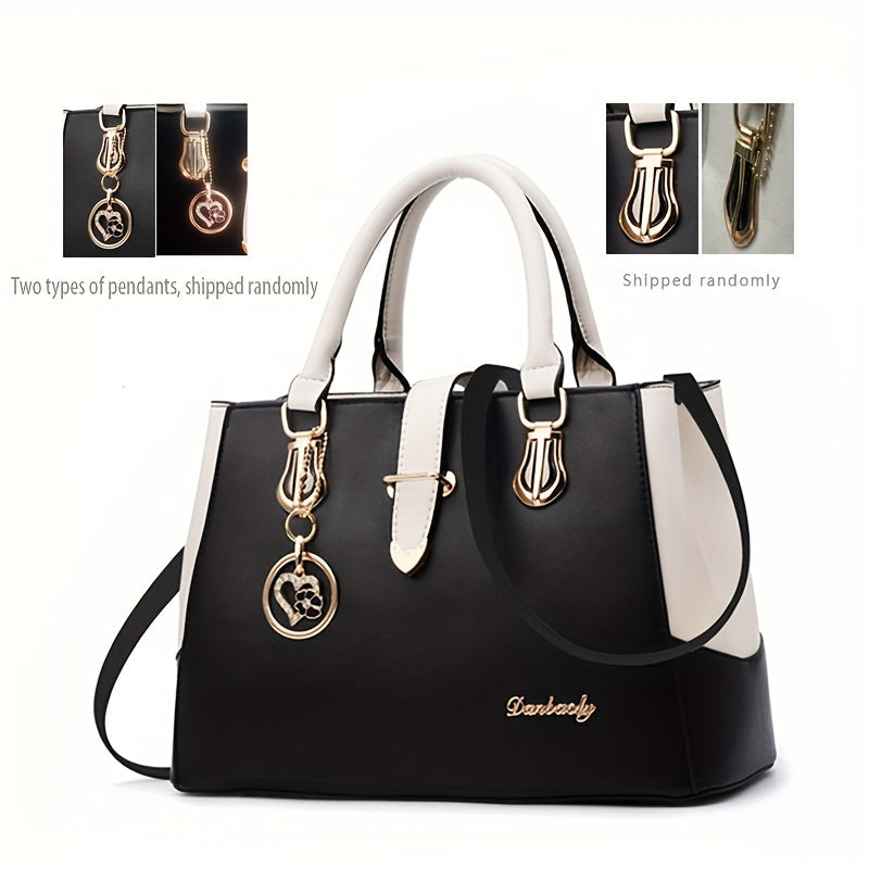 Sac pour femmes allie style et fonctionnalité avec ses doubles poignées et son design épuré.