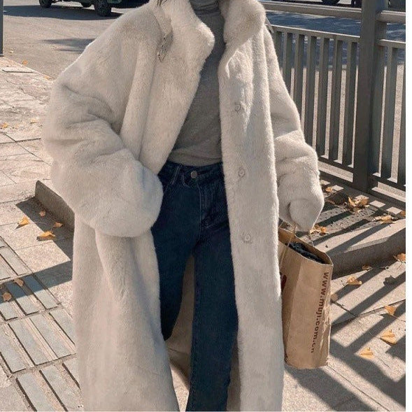 Manteau mi-long d'hiver pour femmes