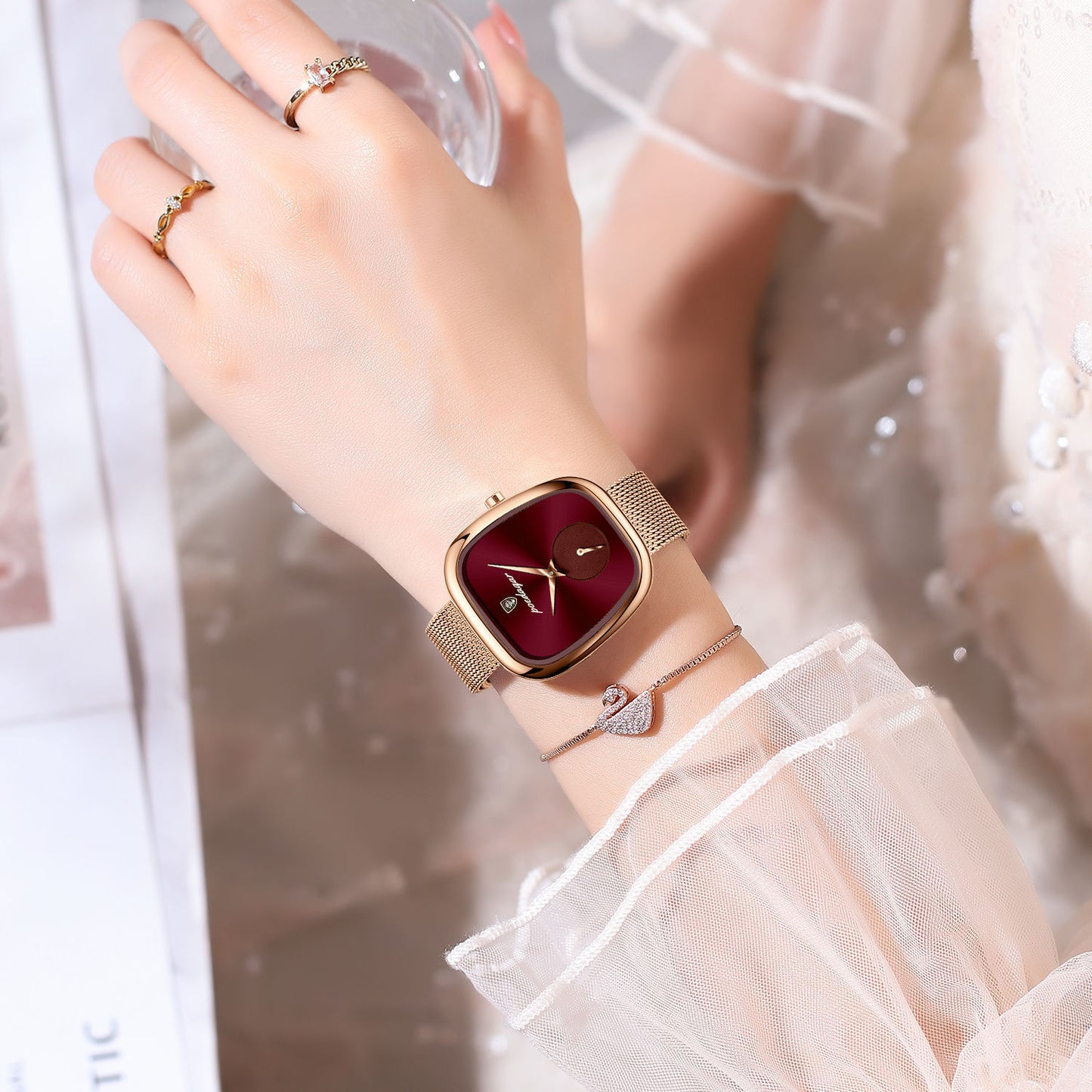 Montre élégante de style coréen avec design waterproof haute performance