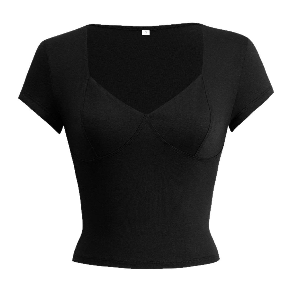 T-shirt Slim À Manches Courtes Pour Femme