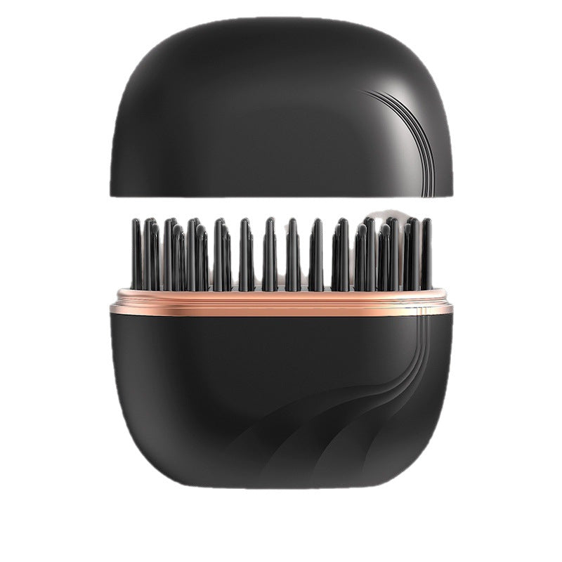 Peigne lissant miniature avec technologie de charge sans fil pour un styling pratique en déplacement