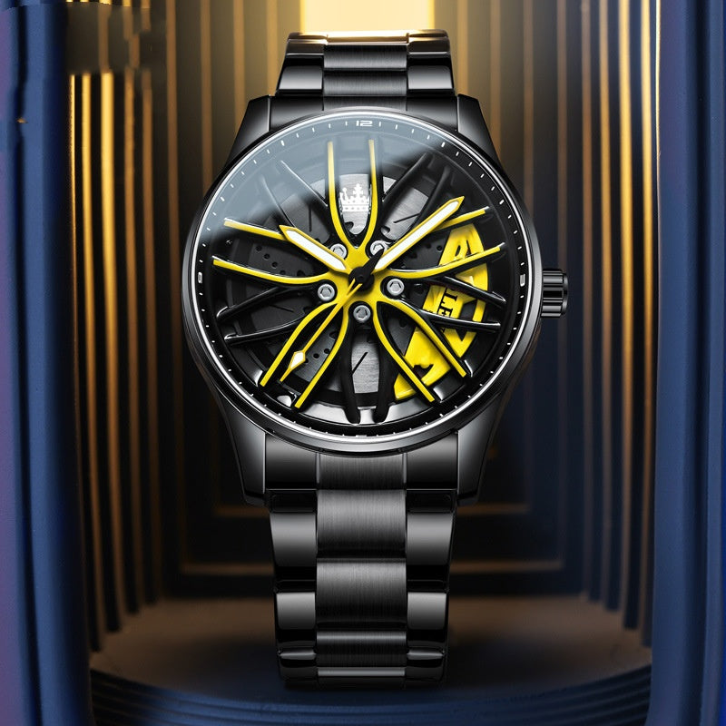 Montre à quartz étanche