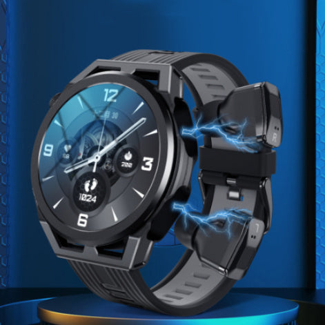 Montre intelligente et casque 2-en-1 TWS offre 4G de mémoire