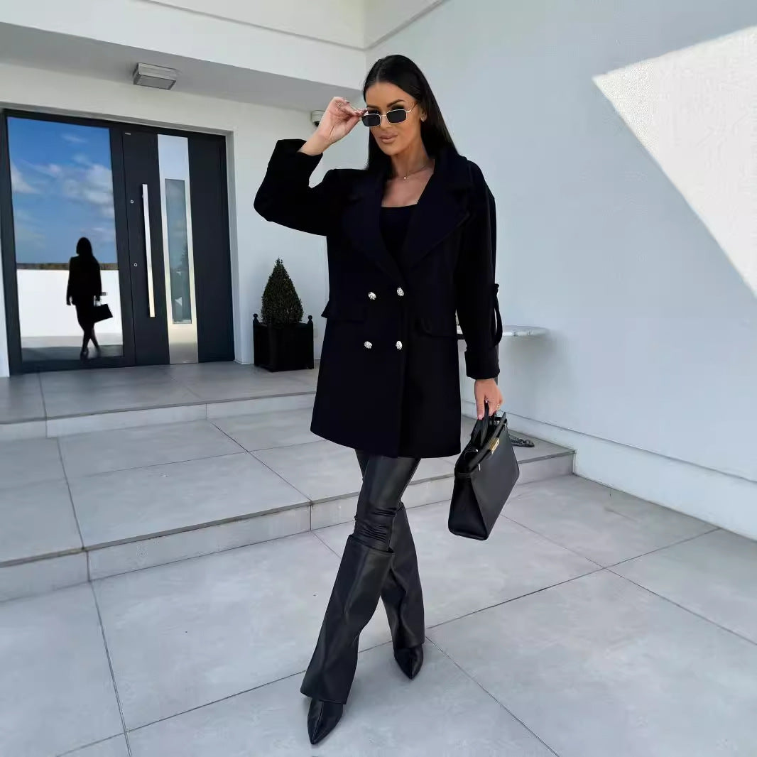 Manteau en laine pour femmes