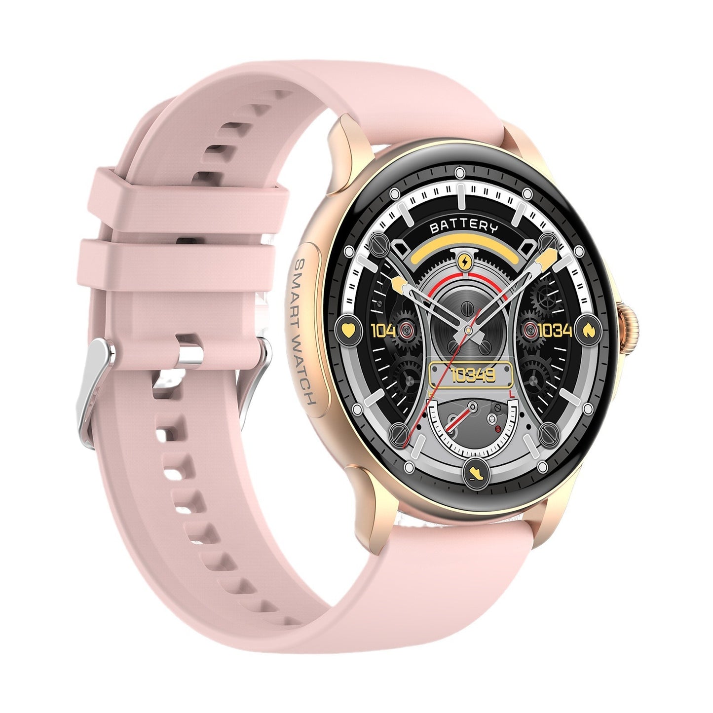 Montre de sport étanche pour surveillance de la glycémie Smart Call Bluetooth Hk49, fréquence cardiaque, surveillance de la glycémie
