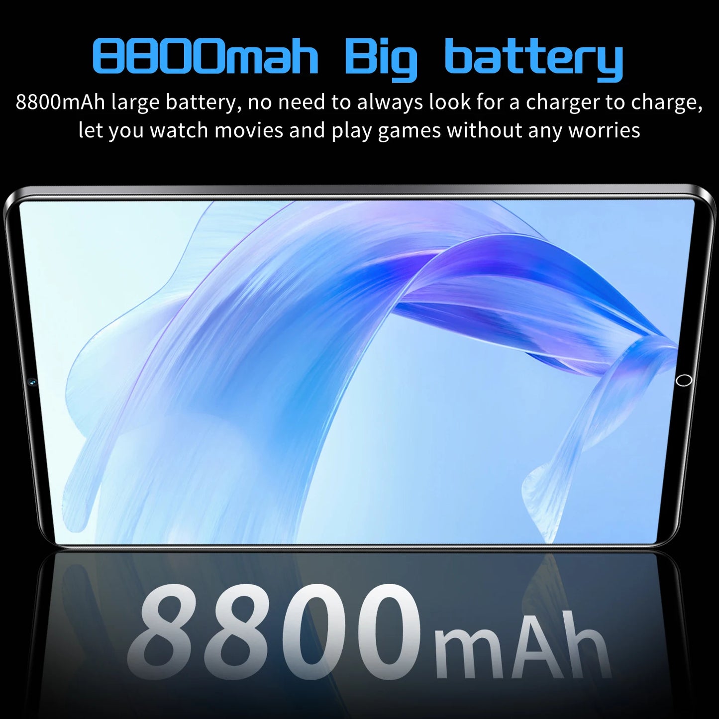 Tablette 5G Android 12.0  11.6 pouce 16GB RAM 1TB