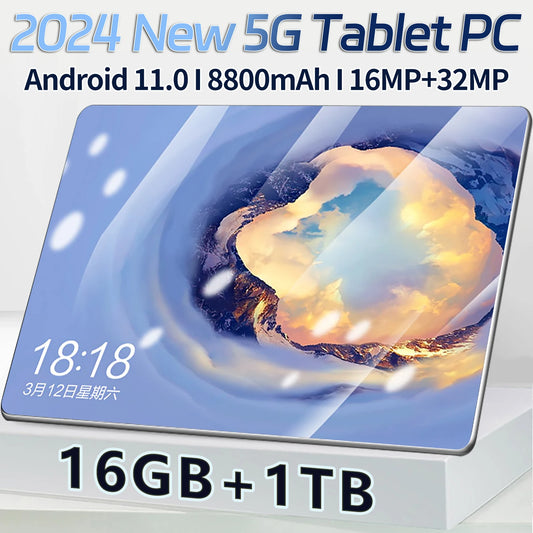 Tablette Android Global   16GB+ 1TB  Wifi