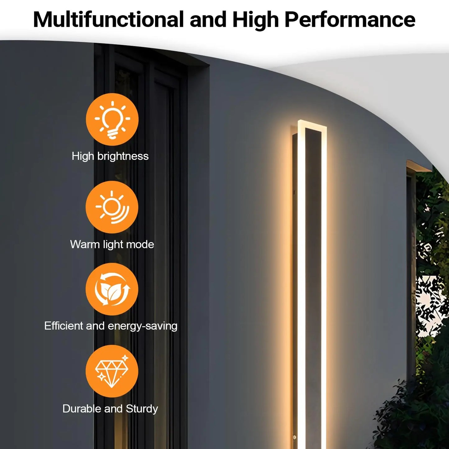 Lampe murale élégante LED