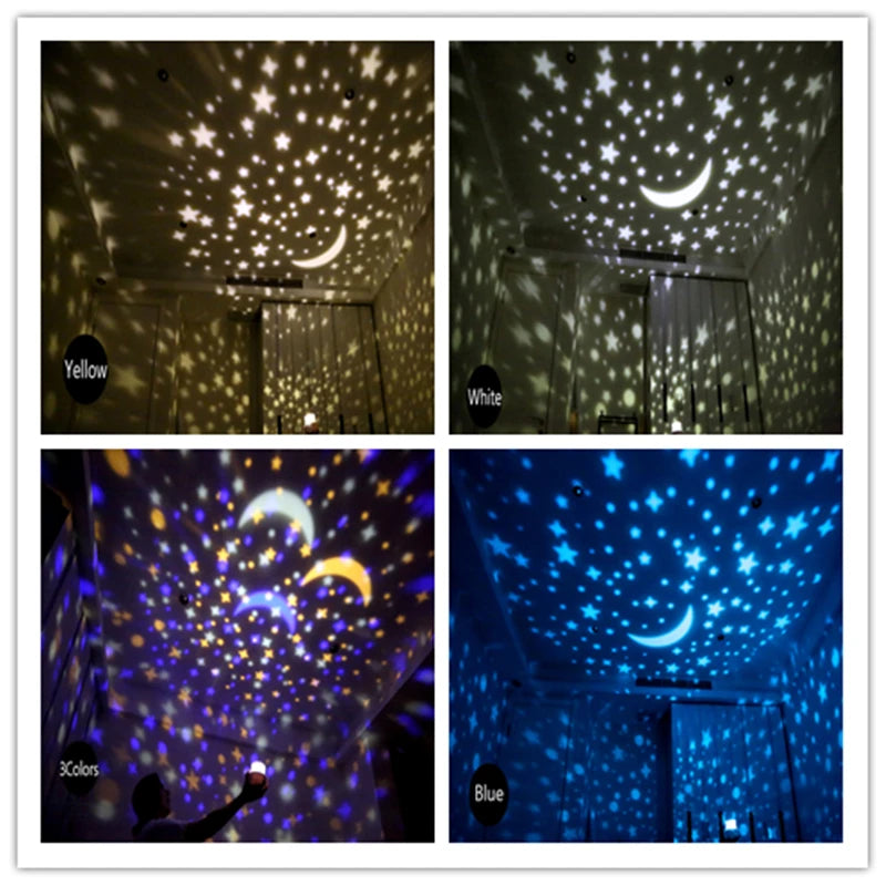 Veilleuse ciel étoilé à LED