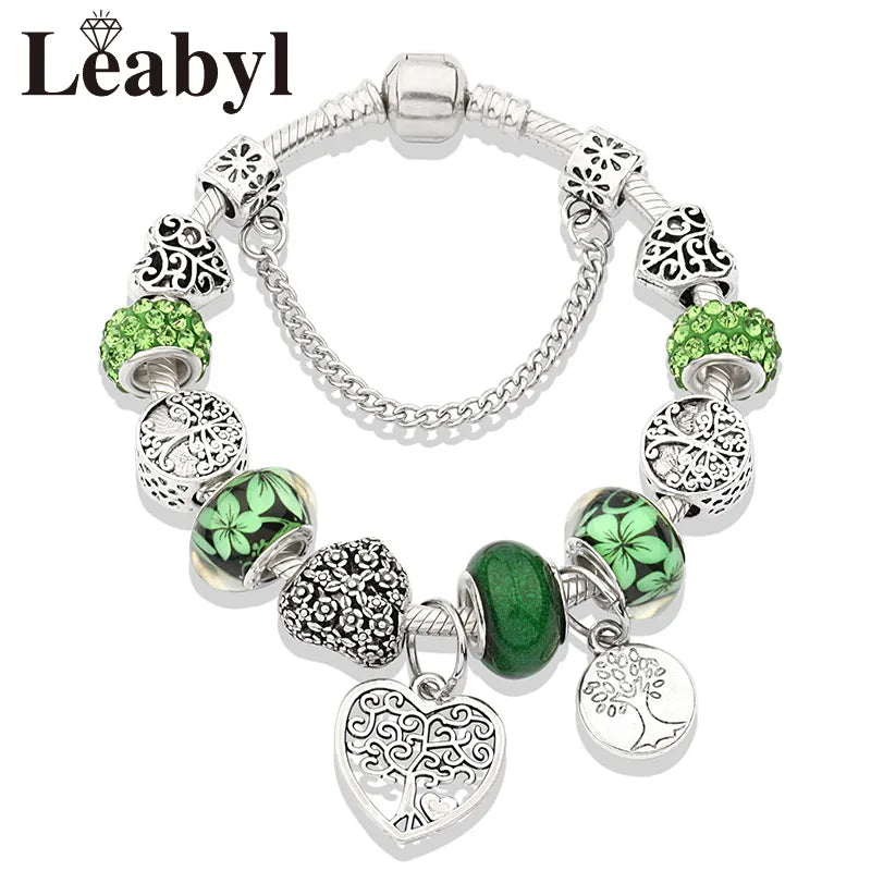 Bracelet Charme Arbre de Vie Tibétain Antique
