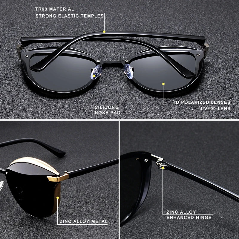Lunettes de soleil verres polarisés pour femmes