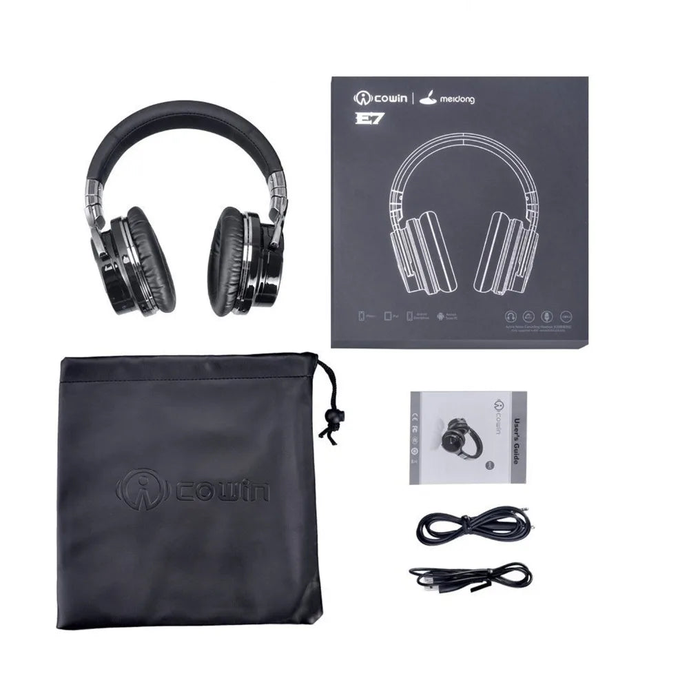 Casque sans fil Bluetooth Cowin E-7ANC.
