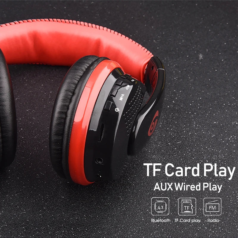 Casque sans fil Bluetooth Over Ear d'OVLENG