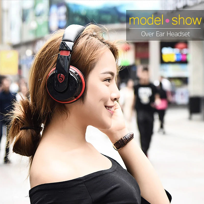 Casque sans fil Bluetooth Over Ear d'OVLENG