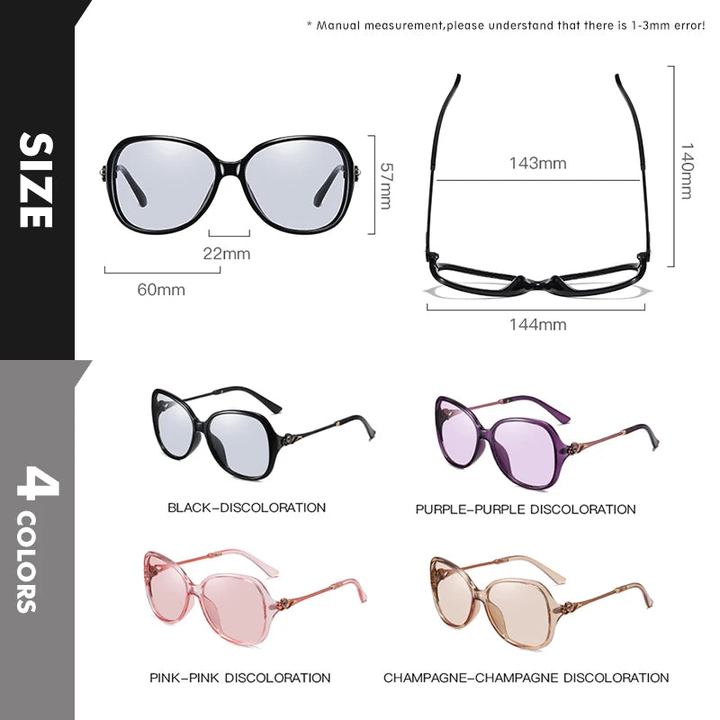 Lunettes de soleil polarisantes pour femmes