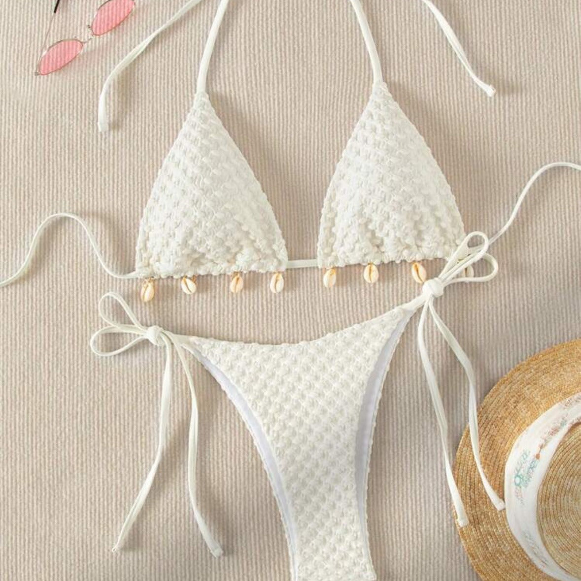 Maillot de bain spécial en tissu fendu pour femmes