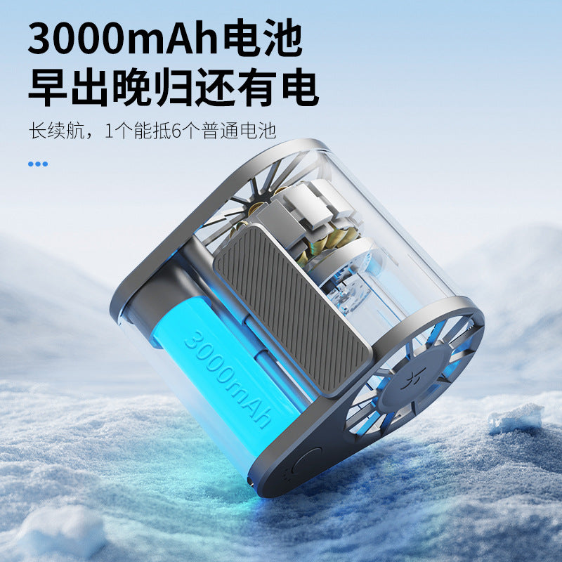 Mini Ventilateur Portable USB, Puissant, Idéal pour le travail et les activités extérieurs