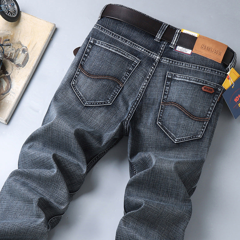 Su Lee Jeans élastique pour hommes Printemps et été