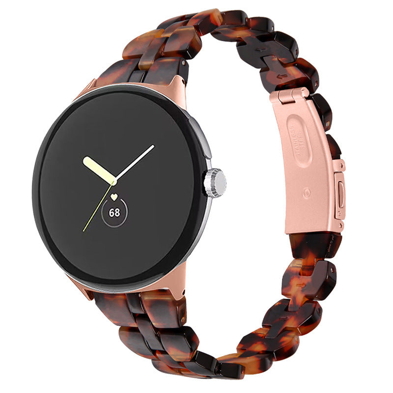 Montre en résine pour les femmes et hommes