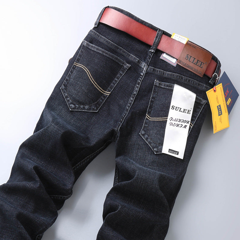 Su Lee Jeans élastique pour hommes Printemps et été