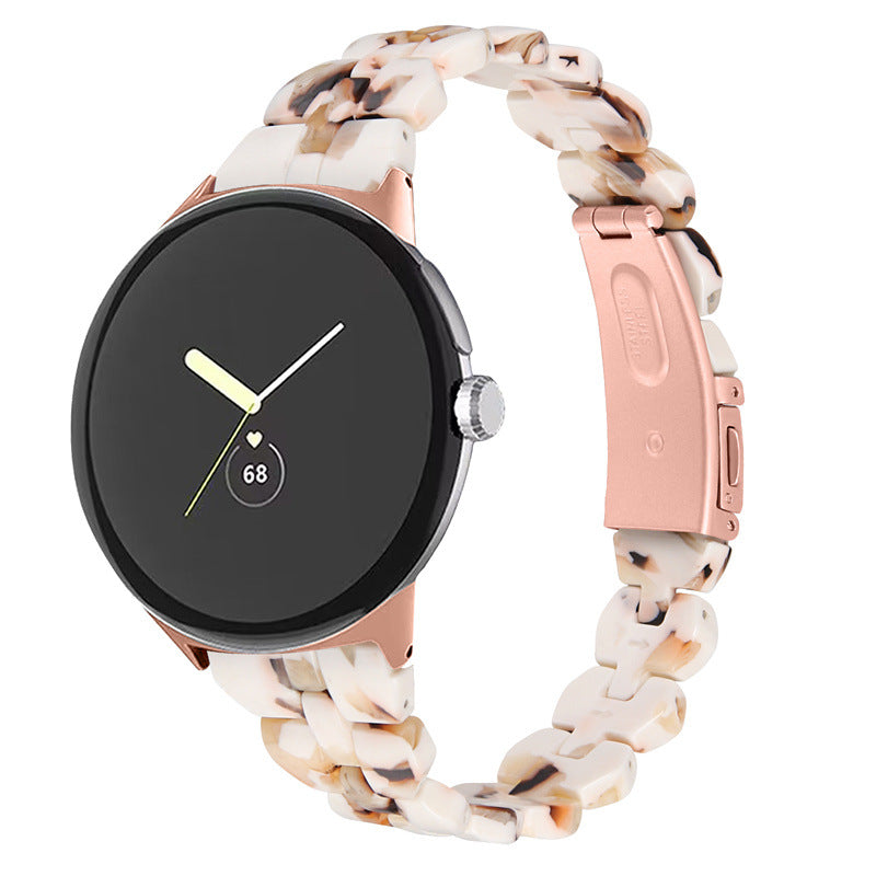 Montre en résine pour les femmes et hommes