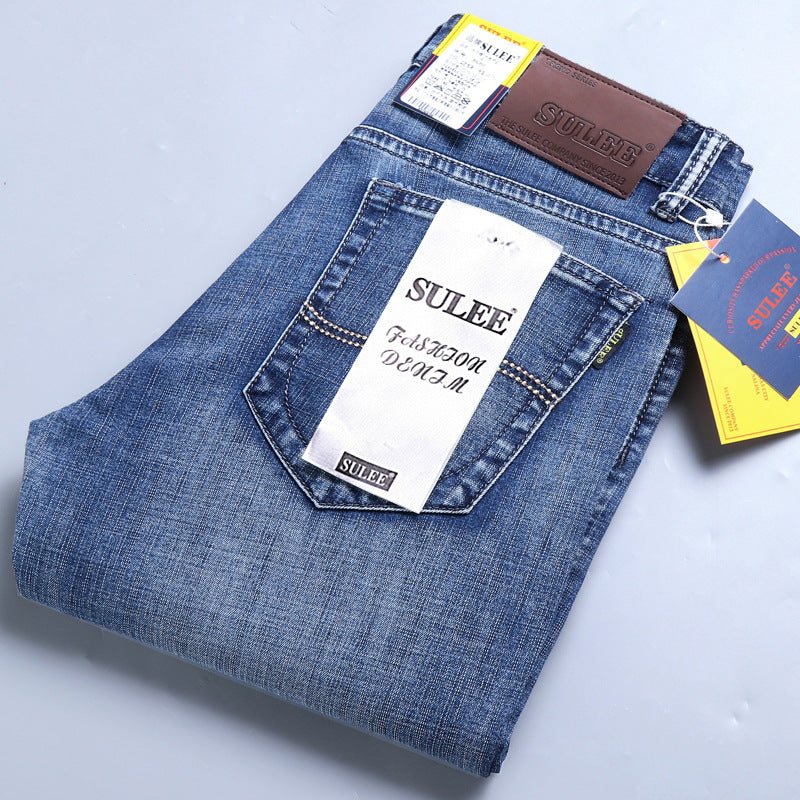 Su Lee Jeans élastique pour hommes Printemps et été