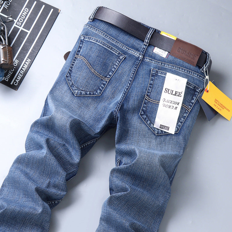 Su Lee Jeans élastique pour hommes Printemps et été