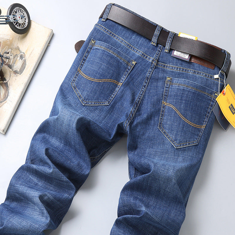 Su Lee Jeans élastique pour hommes Printemps et été