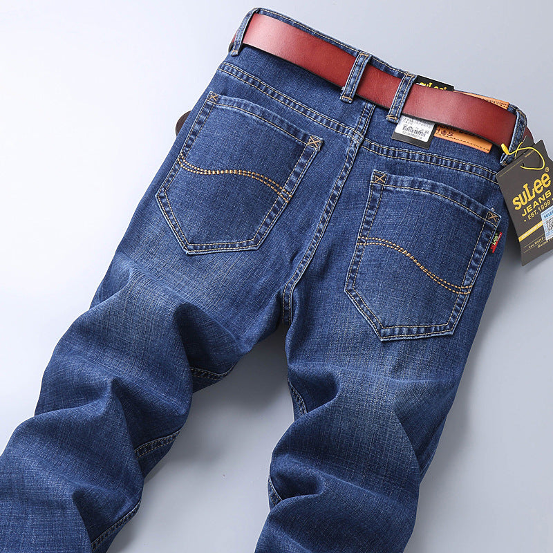 Su Lee Jeans élastique pour hommes Printemps et été