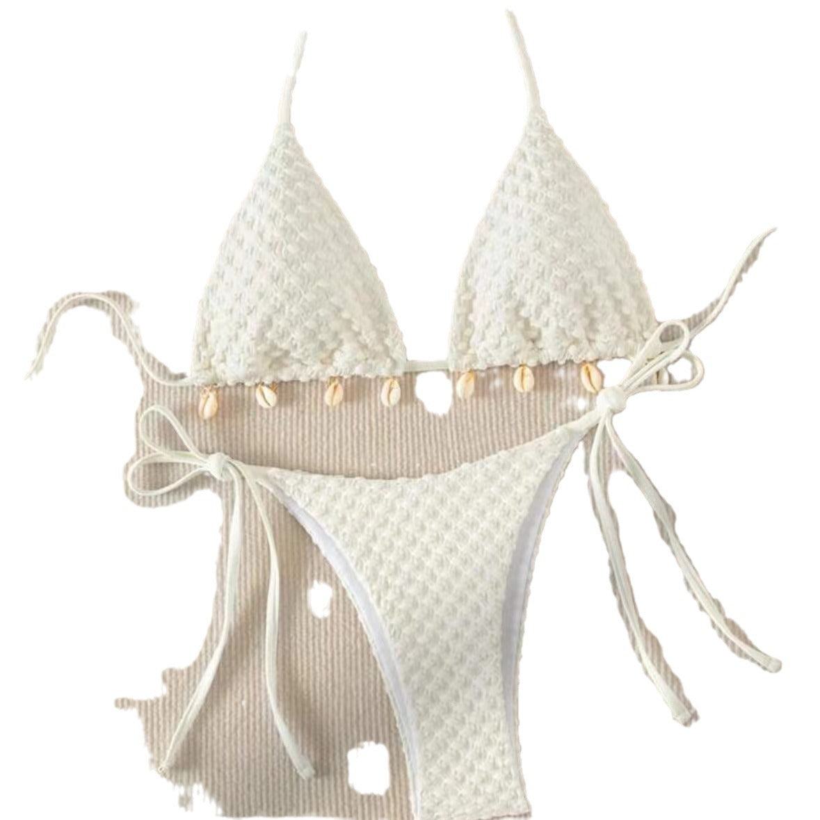 Maillot de bain spécial en tissu fendu pour femmes