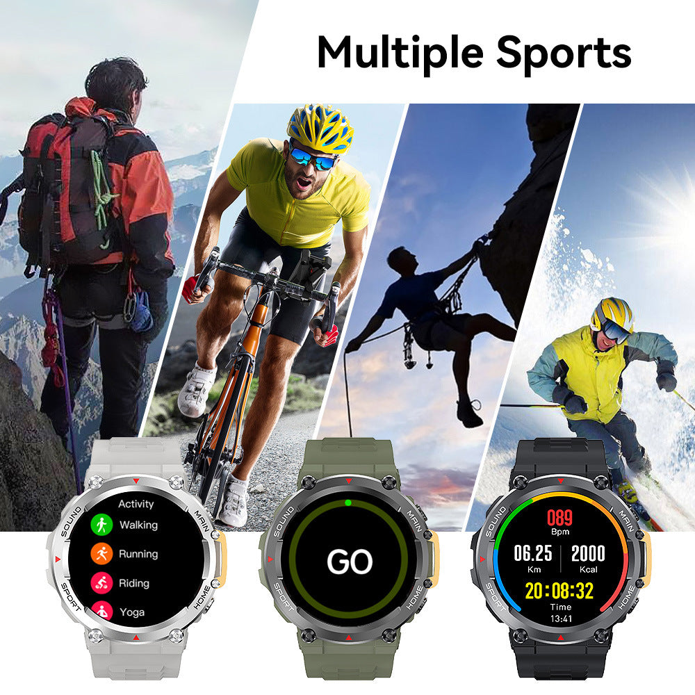 Entièrement Fit HD Écran rond IP68 Étanche 7 jours Batterie Autonomie sans fil Chargeur APP Watch