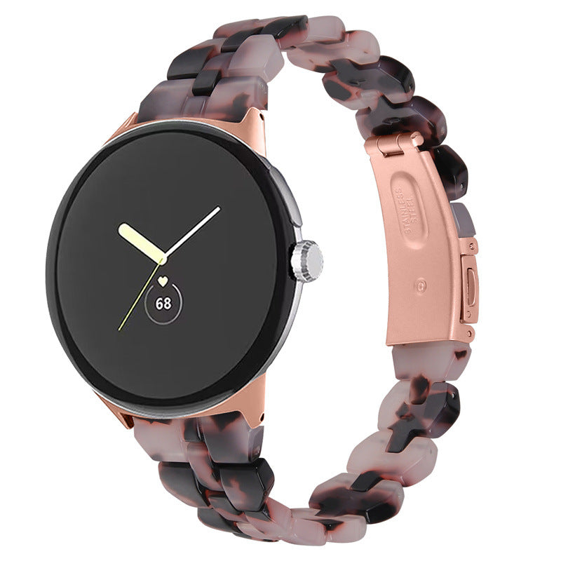 Montre en résine pour les femmes et hommes