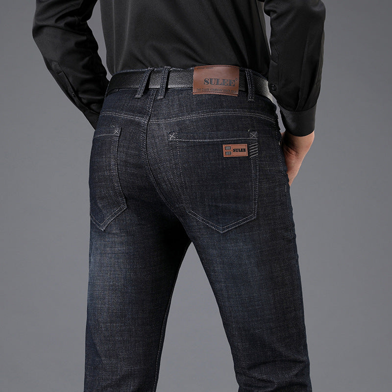 Su Lee Jeans élastique pour hommes Printemps et été