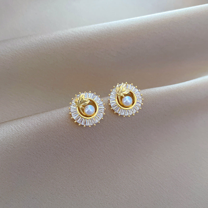 Boucles d'oreilles et collier