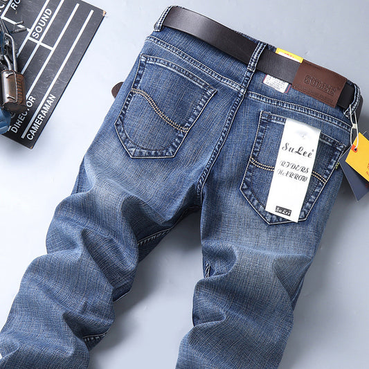 Su Lee Jeans élastique pour hommes Printemps et été