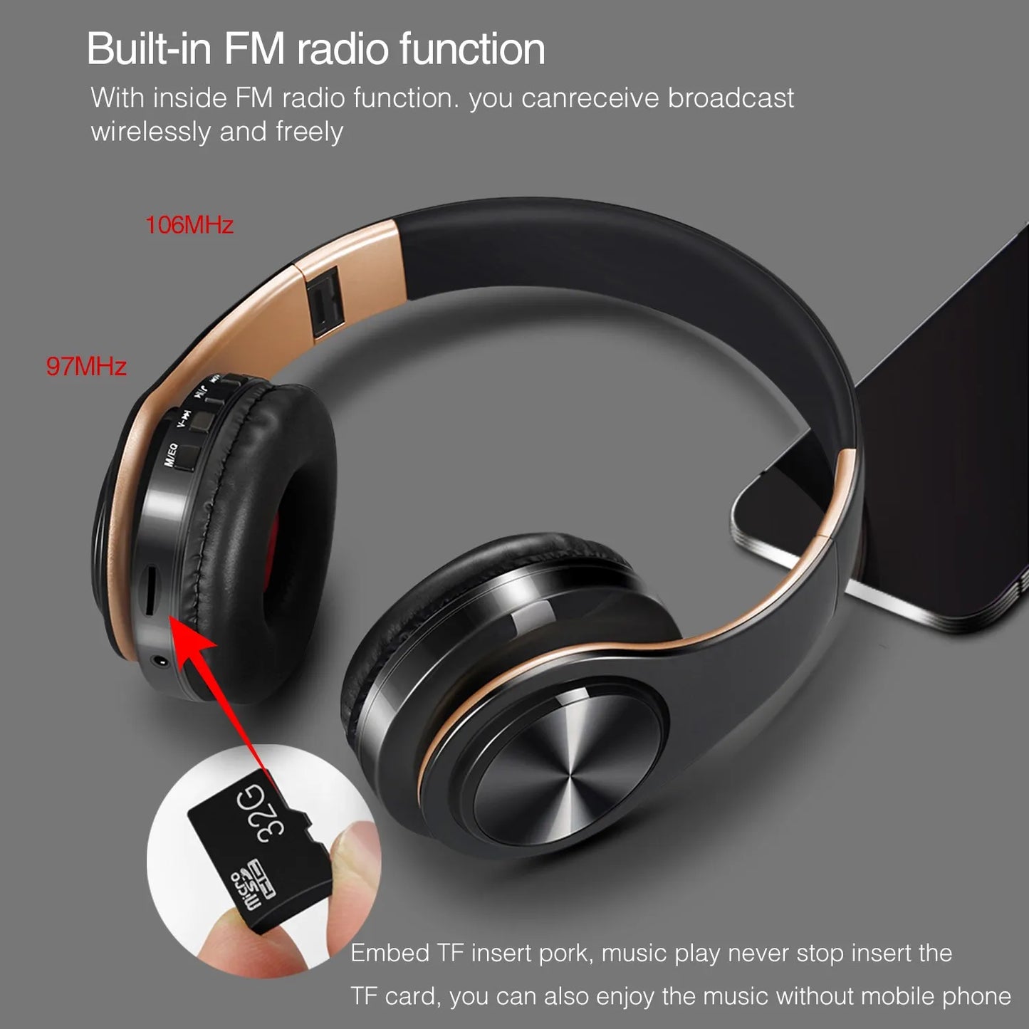 Casque Bluetooth CATASSU