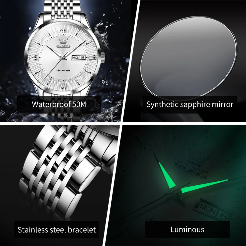 Montre OLEVS Movement Automatic pour hommes