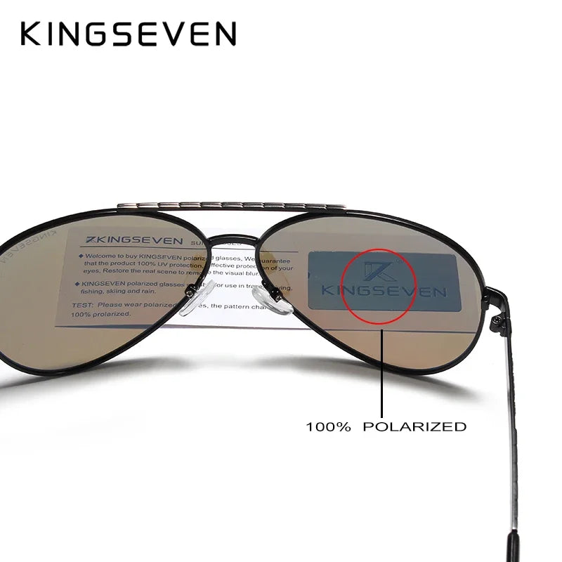 Lunettes de soleil KINGSEVEN pour hommes