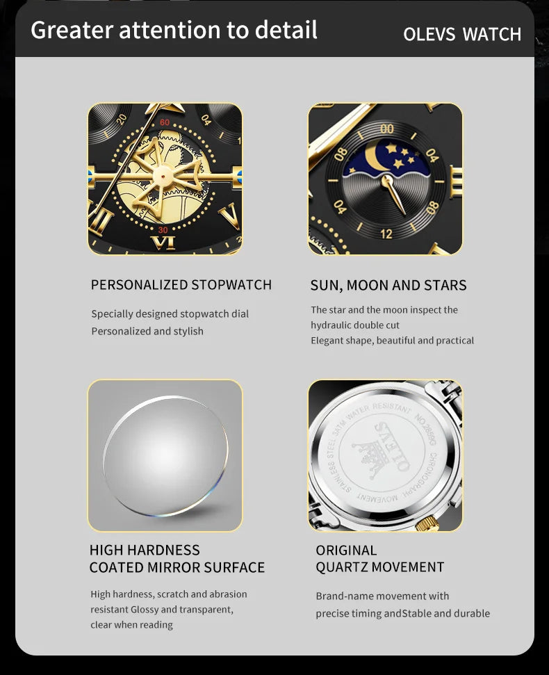 Montres OLEVS pour hommes