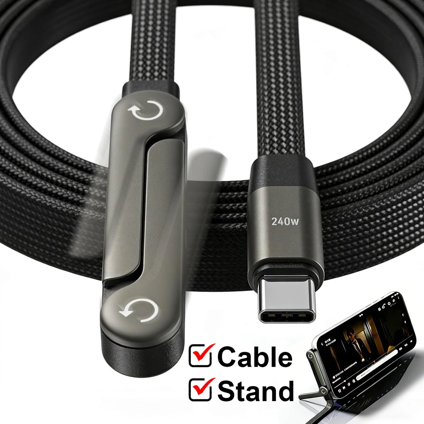 Câble USB 3.1 Type-C, données de charge rapide