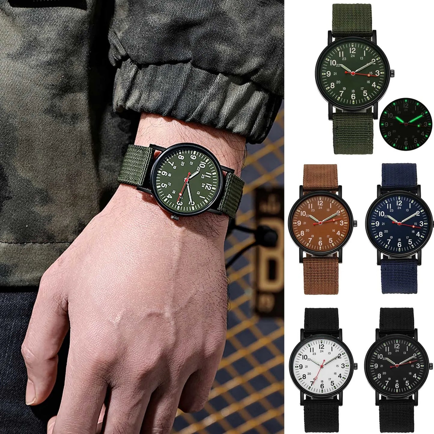 Montre pour hommes au design luxueux